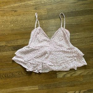 Pink Crop Top